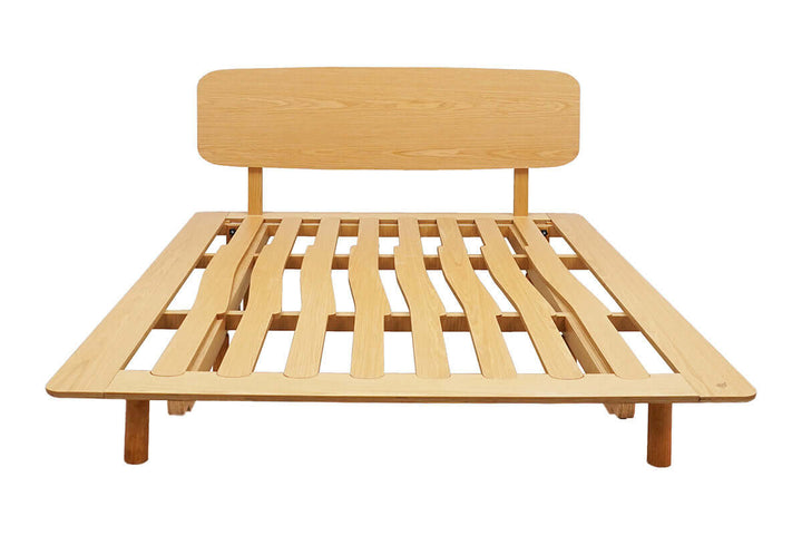 AVONEST Tool-Free Solid Wood Bed Frame: Sturdy and Stylish Design