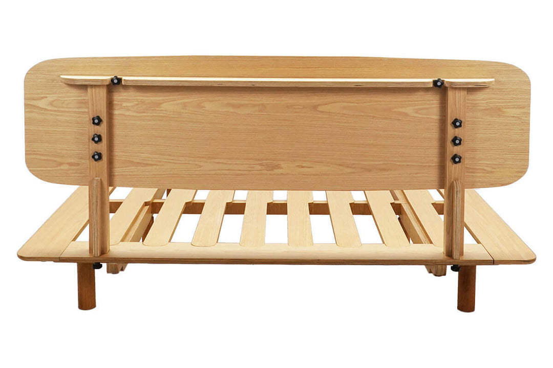 AVONEST Tool-Free Solid Wood Bed Frame: Sturdy and Stylish Design