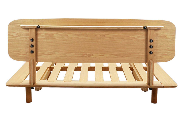 AVONEST Tool-Free Solid Wood Bed Frame: Sturdy and Stylish Design